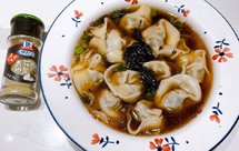 青花椒酸汤荠菜鲜肉大馄饨