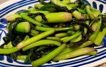 总是气虚怎么办？猪油炒红菜苔呀