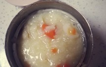 养生壶快手早餐海鲜粥