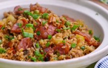 青椒秀珍菇拌豆芽