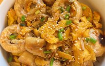 减脂菜系——“口菇炒蛋”