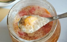 芒果西瓜酸奶西米露