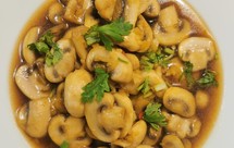 嫩滑多汁~蚝油炒口蘑