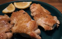 A bite of France—-法式盐煎鸡腿