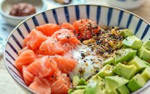 日式三文鱼盖饭