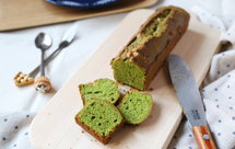 花见烘焙Hanami——白巧克力抹茶磅蛋糕（CakeLand 1601细长条型磅蛋糕模具食谱）