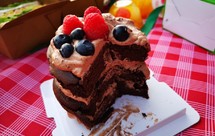 无油高蛋白巧克力蛋糕（消耗蛋白粉）