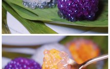 西米珍珠三色薯球