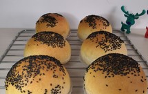 全麦汉堡坯（自制高筋粉）