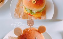 小熊田园脆鸡堡（非油炸/一次发酵汉堡面包）