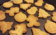 无鸡蛋版高筋粉圣诞黄油饼干