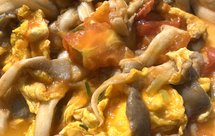 西红柿鸡蛋炒蘑菇（酸甜口）