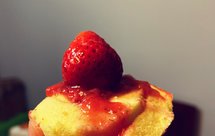 糯米蛋糕卷（草莓馅/糯米粉/消耗酸奶）