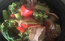 塔吉锅什锦蔬菜