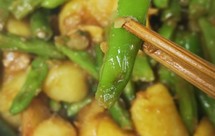 家常菜：土豆炖刀豆