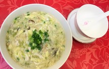 虾干冬菇节瓜羹