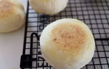 面包憨憨，英式玛芬（平底锅+烤箱）