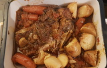 摩洛哥风味塔吉锅烤羊肩/Morocco Lamb tagine