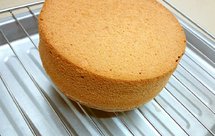 高筋面粉版六寸戚风蛋糕