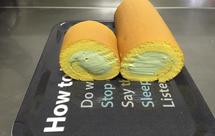 高筋面粉也能做蛋糕卷啦