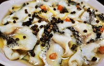 花椒蒸鱼片