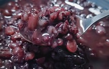 红豆黑米粥（