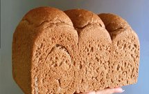 减脂期吐司—黑全麦粉达80%的中种无油低糖吐司