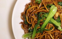 老上海三鲜炒面