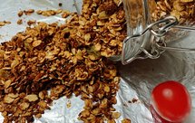 椰子油烤燕麦片