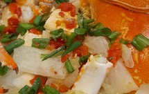 【梭子蟹白菜豆腐煲】