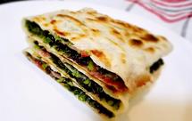 苋菜馍【苋菜卷饼】