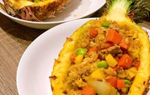 ［新手教程］菠萝咖哩炒饭 酸酸甜甜好开胃！