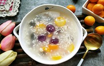 五彩汤圆金桔酒酿羹