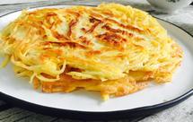 土豆丝鸡蛋饼