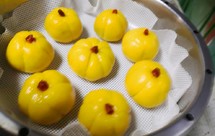 南瓜糯米粉豆沙包