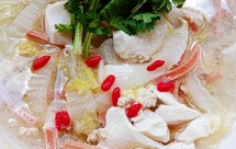 虾皮白菜豆腐汤