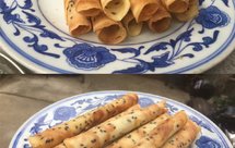 鸡蛋卷，平底锅就能做，酥到掉渣