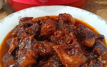 无敌香的酱焖牛腩~马克西母微压平底锅