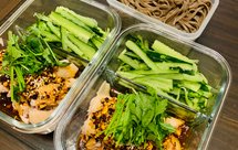 钉钉*减脂家庭懒人版口水鸡荞麦面