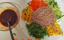 凉拌荞麦面 减肥神器夏日必备