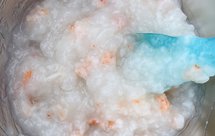 婴儿辅食～基围虾煮白米粥