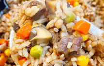 低卡牛肉糙米焖饭，减肥也要吃香香