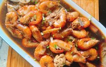 红烧鳊鱼基围虾