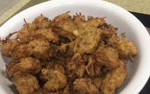 炸粉条豆腐丸子