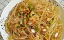 凉拌粉条豆芽
