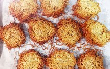 非油炸干脆面饼和方便面丸子