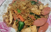 炒面之炒方便面