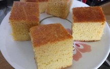 玉米面黄豆面蛋糕粗粮蛋糕