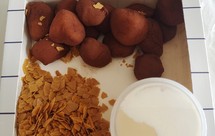 网红单品——蘸酱麻糍