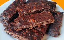 减脂 无糖无油无淀粉高蛋白低脂蛋白燕麦棒口感神似布朗尼